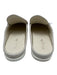 Christian Dior Shoe Size Est 41 Beige Suede Logo White Soles Mules Beige / Est 41