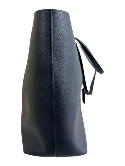 Saint Laurent Deep Blue Leather Tote Shoulder Pouch Inc. Bag Deep Blue / Medium