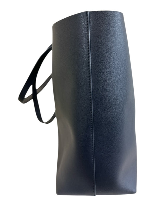 Saint Laurent Deep Blue Leather Tote Shoulder Pouch Inc. Bag Deep Blue / Medium