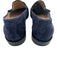 Stuart Weitzman Shoe Size 11 Navy Blue & Black Suede Tassel Detail Loafers Navy Blue & Black / 11