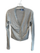 Athleta Size XS Gray Lyocell blend Knit Front Button Closure Long Sleeve Sweater Gray / XS