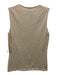 Oscar de la Renta Size Large Cream White Cashmere Blend Sleeveless Knit Sweater Cream White / Large