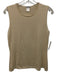Oscar de la Renta Size Large Cream White Cashmere Blend Sleeveless Knit Sweater Cream White / Large