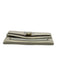 Jimmy Choo Ivory White Textile Flap Gold Hardware Shimmer Clutch Bag Ivory White / Small
