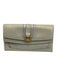 Jimmy Choo Ivory White Textile Flap Gold Hardware Shimmer Clutch Bag Ivory White / Small