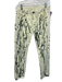 Rag & Bone Size 27 Light Green & Black Cotton Paint Splatter High Rise Pants Light Green & Black / 27
