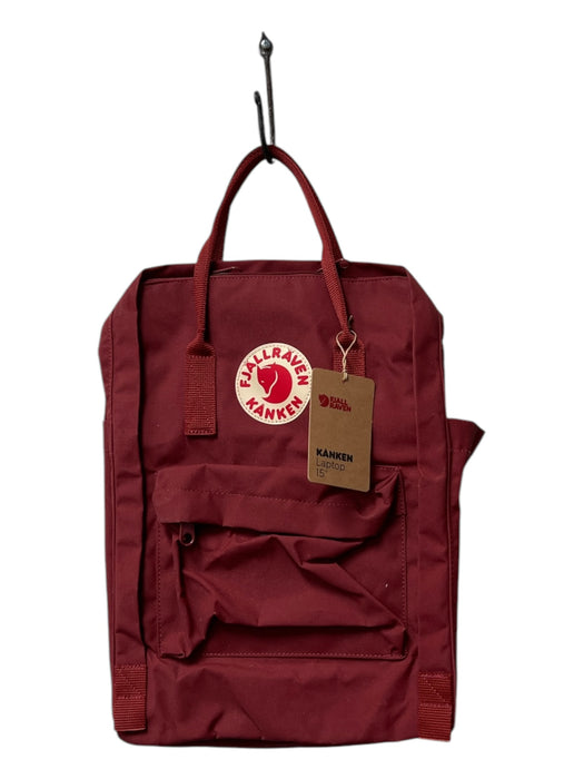 FJALLRAVEN KANKEN Beet Canvas Backpack Top Handles Front Pocket Square Bag Beet / M/L