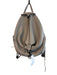 Rebecca Minkoff Elephant Grey Pebble Leather Gunmetal Hardware Tassel Backpack Elephant Grey
