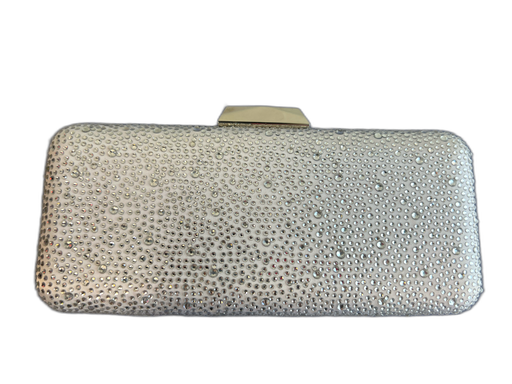 Red Current Silver No Fabric Tag Jewels Clutch Crossbody Strap Incl Bag Silver / S