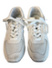 New Balance Shoe Size 10 Gray Suede Knit Lace Up Platform Runner Shoes Gray / 10