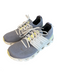 On Cloud Shoe Size 10.5 Purple & Green Manmade Material Lace Up Perforated Shoes Purple & Green / 10.5