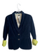 J Crew Size 2 Navy Cotton Velveteen Lapel Long Sleeve Blazer Jacket Navy / 2