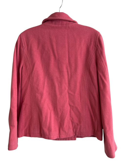 Abercrombie & Fitch Size M Pink Wool Blend Double Breast Button Down Jacket Pink / M