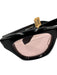 Jacques Marie Mage Black Acetate Tinted Cat Eye Sunglasses Black