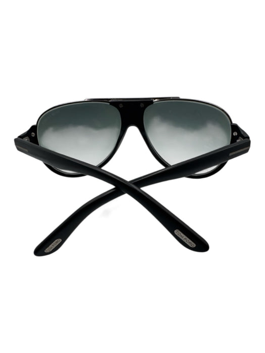 Tom Ford Black & Silver Men's Sunglasses Black & Silver