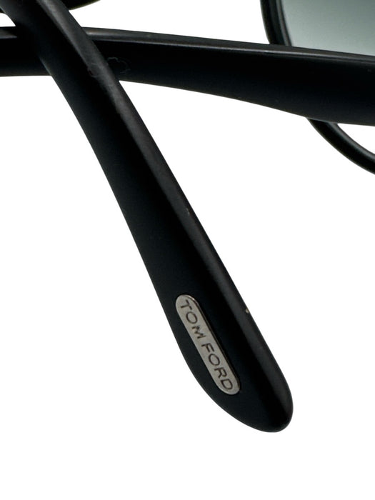 Tom Ford Black & Silver Men's Sunglasses Black & Silver