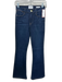 Frame Denim Size 24 Dark Wash Cotton Denim High Rise Contrast Stitch Jeans Dark Wash / 24