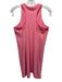Outdoor Voices Size L Pink Polyester Sleeveless Heathered Knee Length Dress Pink / L