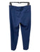 Akris Punto Size 6 Navy Blue Polyester & Viscose Zip Detail Trouser Pants Navy Blue / 6