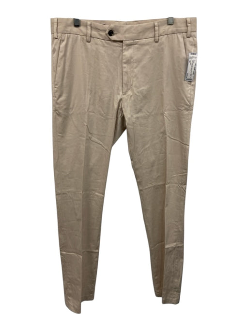 Peter Millar NWT Size 34 Beige Cotton Blend Solid Khaki Men's Pants Beige / 34