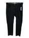 Peter Millar Size 34 Black Cotton Solid Khakis Men's Pants Black / 34