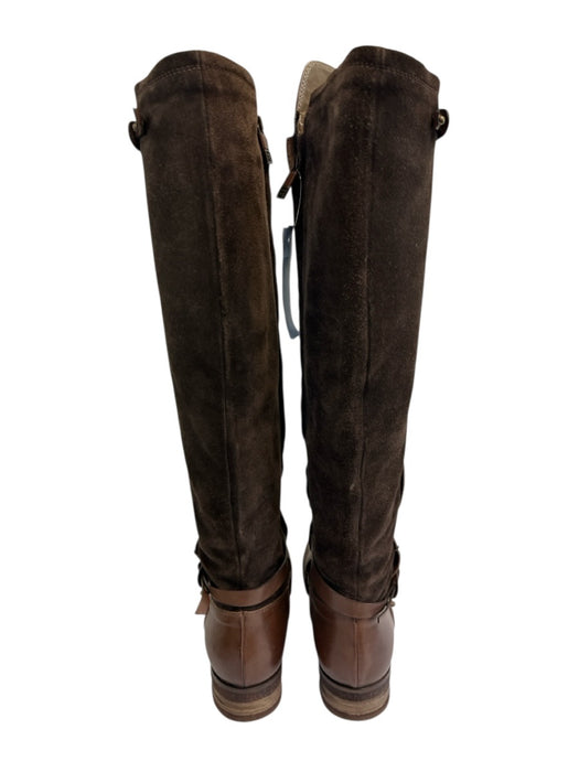 Alberto Fermani Shoe Size 41 Chocolate Brown Leather Suede Buckle Detail Boots Chocolate Brown / 41