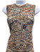 Zimmermann Size 1/S Beige & Multi Cotton Marled Open Knit Sleeveless Skirt Set Beige & Multi / 1/S