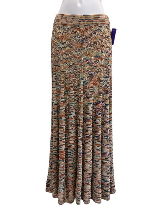 Zimmermann Size 1/S Beige & Multi Cotton Marled Open Knit Sleeveless Skirt Set Beige & Multi / 1/S