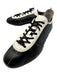 Y-3 Adidas Shoe Size 9 Black & White Leather Lace Up Low Top Sneakers Black & White / 9