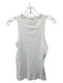 Citizens of Humanity Size XS White Organic Cotton Ribbed Sleeveless Top White / XS