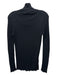 Prada Size 46 Black Virgin Wool Turtle Neck Ribbed Long Sleeve Sweater Black / 46