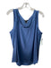 Lafayette 148 Size XL Blue Silk Sleeveless Scoop Neck Top Blue / XL