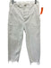 Mother Size 27 Cream White Cotton Denim High Rise Patch Pocket Raw Hem Jeans Cream White / 27