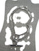 Hermes Silver Metal Chain Toggle Necklace Silver