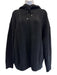 Hermes Size 36 Black Wool Printed Hood Long Sleeve Oversize Sweater Black / 36