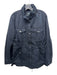 Vince Size M Navy Blue Cotton Zip Front Pockets Utility Jacket Navy Blue / M