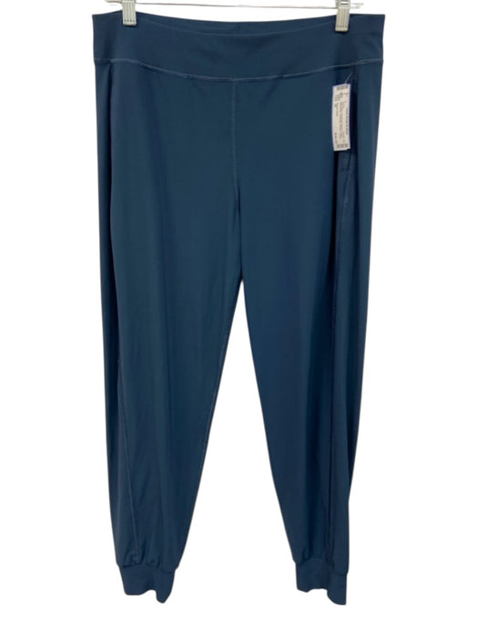 Sweaty Betty Size M Navy Blue Polyamide Blend Elastic Waistband Pocketed Pants Navy Blue / M