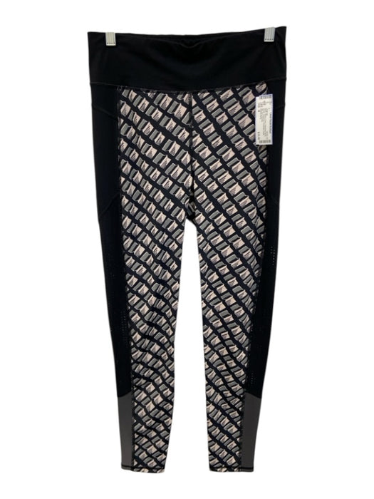 Sweaty Betty Size M Black, White & Gray Polyamide Blend Athletic Leggings Black, White & Gray / M
