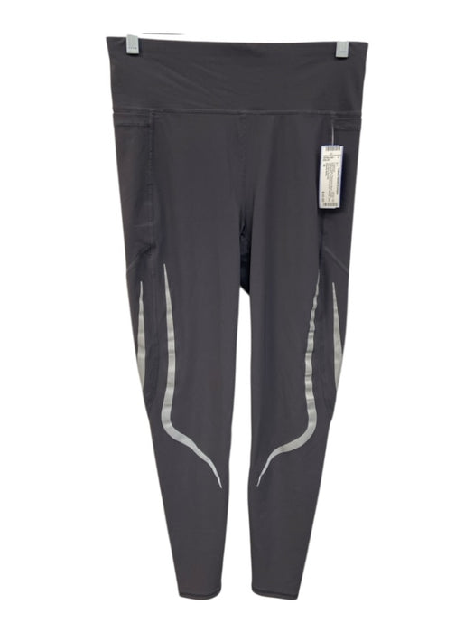 Sweaty Betty Size M Gray Purple Polyamide Blend Elastic Waistband Leggings Gray Purple / M