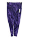 Sweaty Betty Size M Purple Polyamide Blend Elastic Waistband Marbled Leggings Purple / M