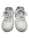 On Cloud Shoe Size 9 White & Lilac Purple Synthetic Upper Perforated Sneakers White & Lilac Purple / 9