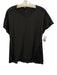 Sweaty Betty Size M Charcoal Black Wool Blend Heathered Perforated Athletic Top Charcoal Black / M
