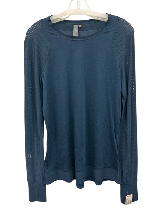 Sweaty Betty Size M Navy Synthetic Athletic Long Sleeve Top Navy / M
