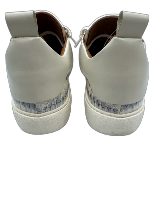 Esse Ut Esse Shoe Size 38 White, Pink & Multi Leather Snakeskin print Sneakers White, Pink & Multi / 38