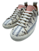 Esse Ut Esse Shoe Size 38 White, Pink & Multi Leather Snakeskin print Sneakers White, Pink & Multi / 38