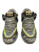 Gucci Shoe Size 7.5 Beige & Multi Suede Foam Sole Low Top Lace Up Sneakers Beige & Multi / 7.5