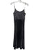 ALLSAINTS Size S Gray Brown Black Polyester Satin Spaghetti Strap Pleated Dress Gray Brown Black / S