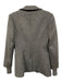 Favorite Daughter Size S Grey Wool Blend Lapel Faux front pockets Blazer Grey / S