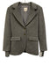 Favorite Daughter Size S Grey Wool Blend Lapel Faux front pockets Blazer Grey / S
