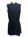 McQ by Alexander McQueen Size 40 Black Wool Sleeveless Zip Front Dress Black / 40